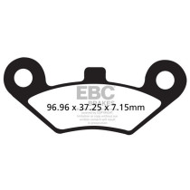 Plaquettes de frein EBC BRAKES FA453R métal fritté - CF MOTO - GOES