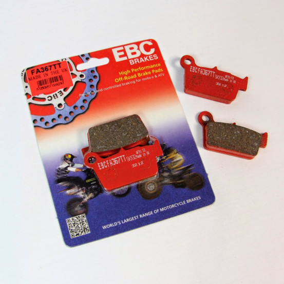 Plaquettes de frein EBC BRAKES FA452TT métal fritté - carbone - POLARIS