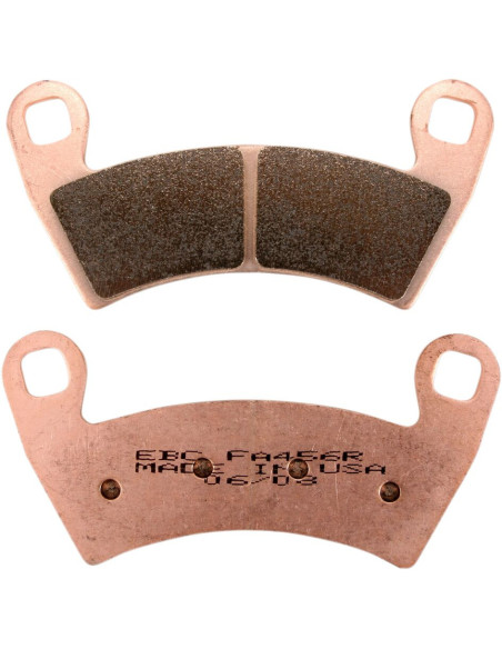 Plaquettes de frein EBC BRAKES FA456R métal fritté - POLARIS