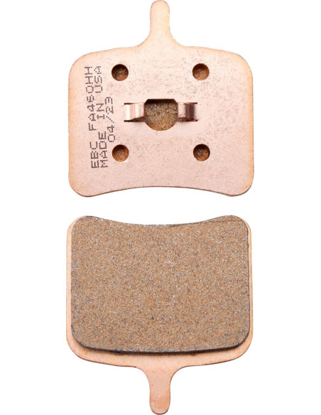 Plaquettes de frein EBC BRAKES FA460HH métal fritté - BUELL