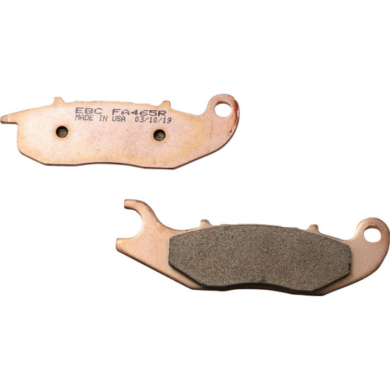Plaquettes de frein EBC BRAKES FA465R métal fritté - AJP - DERBI - GAS GAS - HM MOTO - HONDA - PIAGGIO - RIEJU