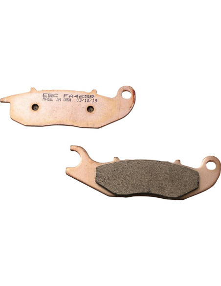 Plaquettes de frein EBC BRAKES FA465R métal fritté - AJP - DERBI - GAS GAS - HM MOTO - HONDA - PIAGGIO - RIEJU