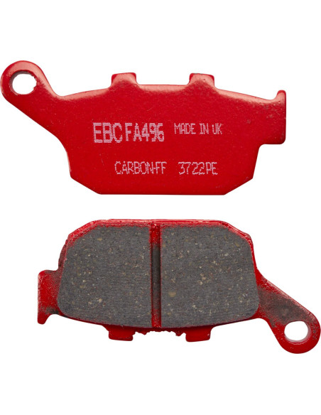 Plaquettes de frein EBC BRAKES FA496 organique - HONDA - SUZUKI