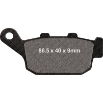 Plaquettes de frein EBC BRAKES FA496V semi métal fritté - HONDA - SUZUKI