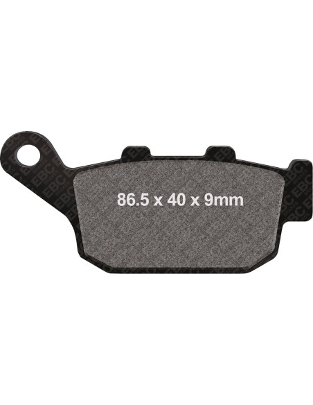 Plaquettes de frein EBC BRAKES FA496V semi métal fritté - HONDA - SUZUKI