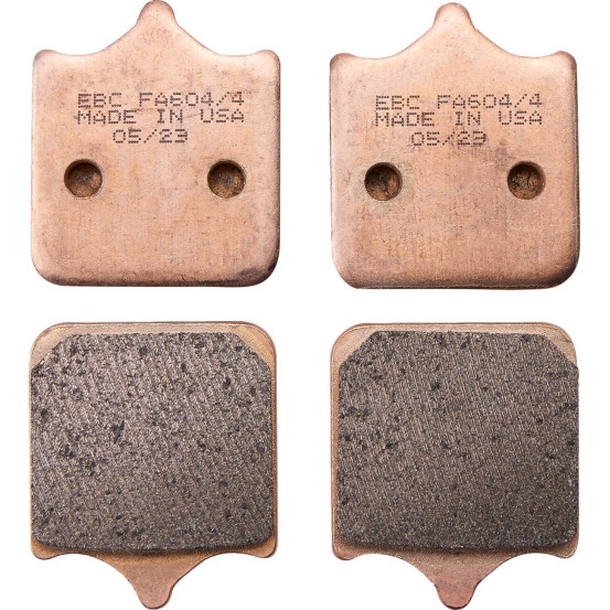 Plaquettes de frein EBC BRAKES FA604/4HH métal fritté - BMW - TRIUMPH