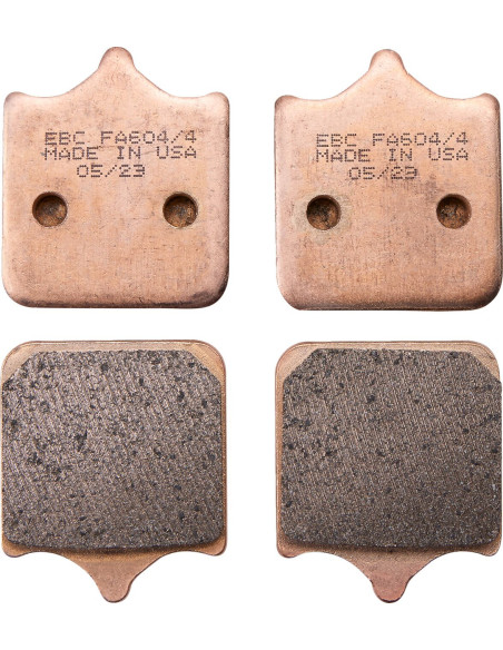 Plaquettes de frein EBC BRAKES FA604/4HH métal fritté - BMW - TRIUMPH
