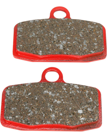 Plaquettes de frein EBC BRAKES FA612TT métal fritté - carbone - GAS GAS - HUSQVARNA - KTM - SHERCO