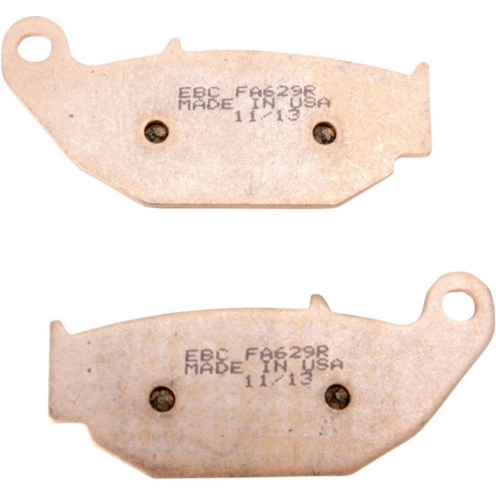 Plaquettes de frein EBC BRAKES FA629R métal fritté - HONDA