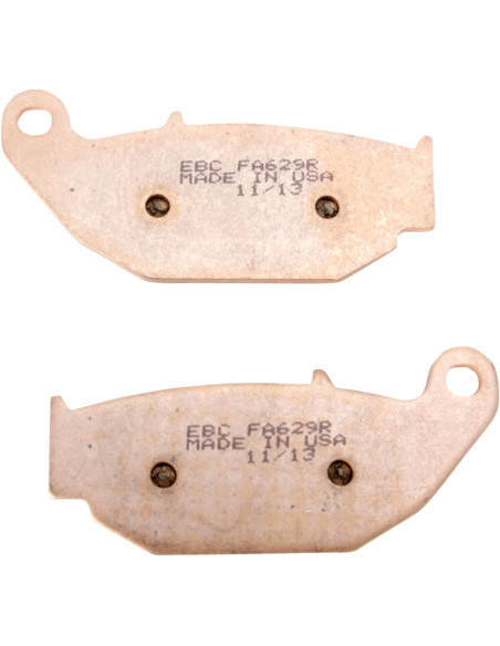 Plaquettes de frein EBC BRAKES FA629R métal fritté - HONDA