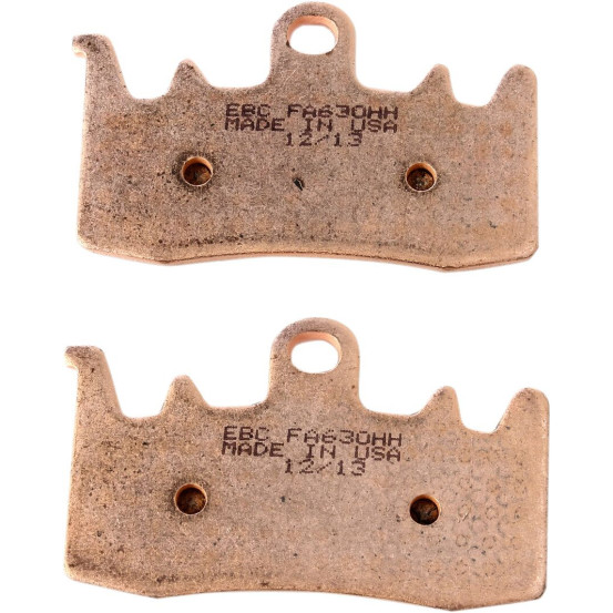Plaquettes de frein EBC BRAKES FA630HH métal fritté - APRILIA - BMW - DUCATI - GAS GAS - KAWASAKI - KTM - KYMCO - TRIUMPH