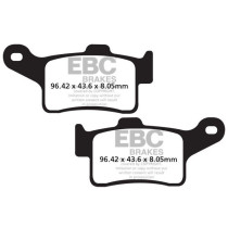 Plaquettes de frein EBC BRAKES FA631 organique - CAN AM (BRP) - HARLEY DAVIDSON