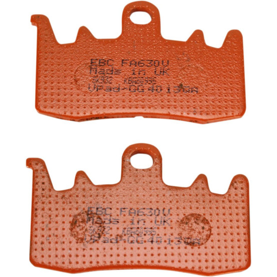 Plaquettes de frein EBC BRAKES FA630V semi métal fritté - APRILIA - CAN AM (BRP) - INDIAN - KYMCO - TRIUMPH