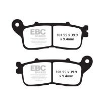 Plaquettes de frein EBC BRAKES FA636HH métal fritté - HONDA