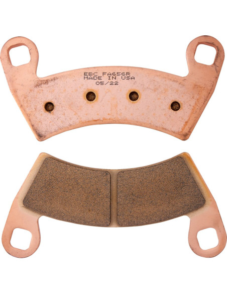 Plaquettes de frein EBC BRAKES FA656R métal fritté - POLARIS