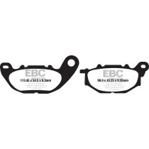 Plaquettes de frein EBC BRAKES FA663 organique - YAMAHA
