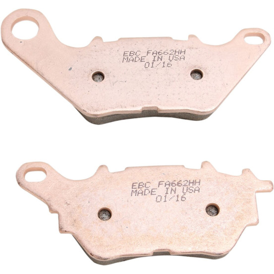 Plaquettes de frein EBC BRAKES FA662HH métal fritté - YAMAHA