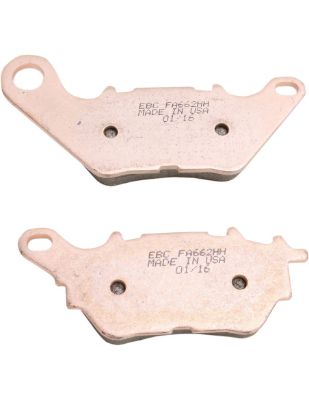 Plaquettes de frein EBC BRAKES FA662HH métal fritté - YAMAHA