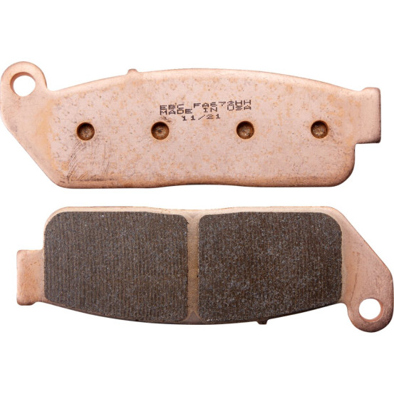 Plaquettes de frein EBC BRAKES FA672HH métal fritté - INDIAN