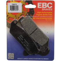Plaquettes de frein EBC BRAKES FA672 organique - INDIAN 2