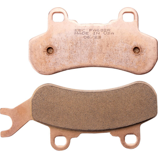 Plaquettes de frein EBC BRAKES FA682R métal fritté - CAN AM (BRP)