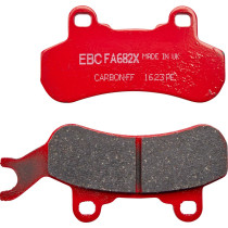 Plaquettes de frein EBC BRAKES FA682TT métal fritté - carbone - CAN AM (BRP)