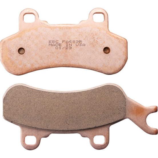 Plaquettes de frein EBC BRAKES FA683R métal fritté - CAN AM (BRP)
