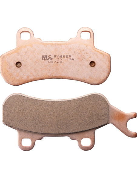 Plaquettes de frein EBC BRAKES FA683R métal fritté - CAN AM (BRP)