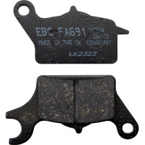 Plaquettes de frein EBC BRAKES FA691 organique - KAWASAKI