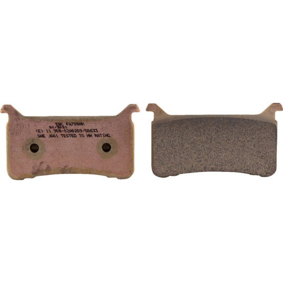 Plaquettes de frein EBC BRAKES FA700HH métal fritté - HONDA