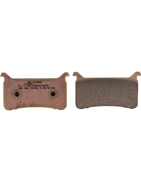 Plaquettes de frein EBC BRAKES FA700HH métal fritté - HONDA
