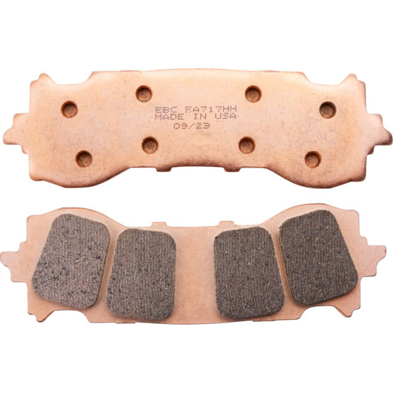 Plaquettes de frein EBC BRAKES FA717HH métal fritté - HONDA