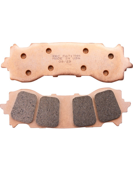 Plaquettes de frein EBC BRAKES FA717HH métal fritté - HONDA