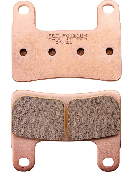 Plaquettes de frein EBC BRAKES FA724HH métal fritté - BMW