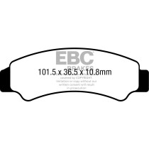 Plaquettes de frein EBC BRAKES FA726TT métal fritté - carbone - CF MOTO