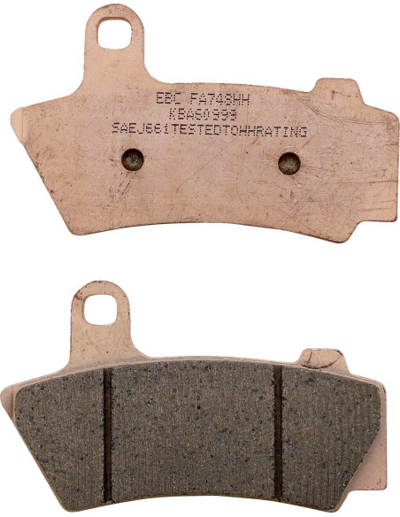 Plaquettes de frein EBC BRAKES FA748HH métal fritté - BMW