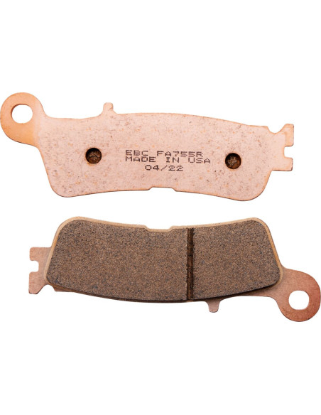Plaquettes de frein EBC BRAKES FA755R métal fritté - FANTIC - YAMAHA
