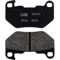 Plaquettes de frein EBC BRAKES FA760 organique - HARLEY DAVIDSON