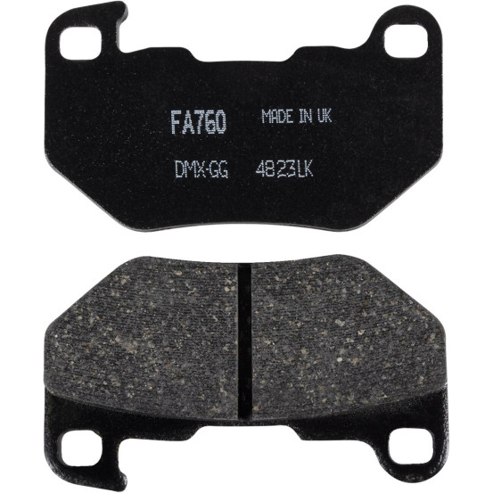 Plaquettes de frein EBC BRAKES FA760 organique - HARLEY DAVIDSON