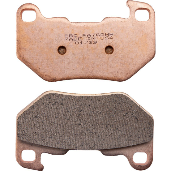 Plaquettes de frein EBC BRAKES FA760HH métal fritté - HARLEY DAVIDSON