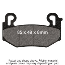 Plaquettes de frein EBC BRAKES FA779HH métal fritté - BMW