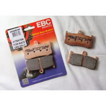 Plaquettes de frein EBC BRAKES GPFAX197HH métal fritté - carbone - DAELIM - HONDA - KAWASAKI - KYMCO 2