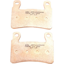 Plaquettes de frein EBC BRAKES GPFAX296HH métal fritté - carbone - HONDA - KAWASAKI 2