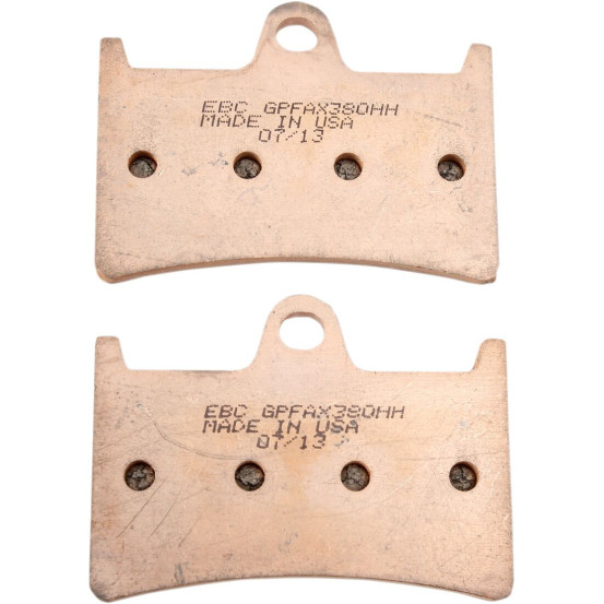 Plaquettes de frein EBC BRAKES GPFAX380HH métal fritté - carbone - YAMAHA