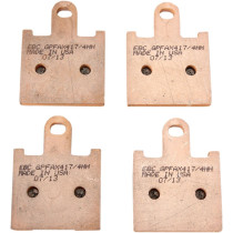 Plaquettes de frein EBC BRAKES GPFAX417/4HH métal fritté - carbone - KAWASAKI 2