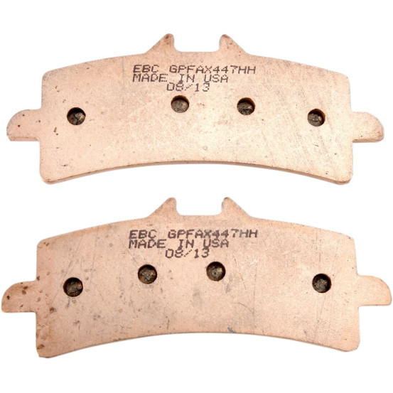Plaquettes de frein EBC BRAKES GPFAX447HH métal fritté - carbone - BMW - DUCATI - HONDA - HVA - KAWA - KTM - SUZ - TRIUMPH