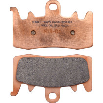 Plaquettes de frein EBC BRAKES GPFAX630HH métal fritté - carbone - APRILIA - BMW - DUCATI - GAS GAS - KAWASAKI - KTM - TRIUMPH