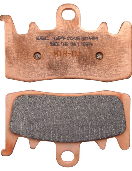 Plaquettes de frein EBC BRAKES GPFAX630HH métal fritté - carbone - APRILIA - BMW - DUCATI - GAS GAS - KAWASAKI - KTM - TRIUMPH