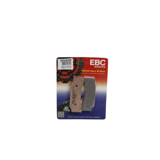 Plaquettes de frein EBC BRAKES GPFAX673HH métal fritté - carbone - HONDA