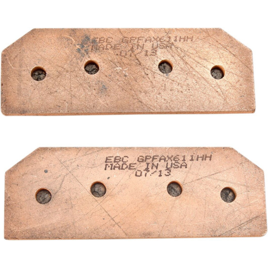 Plaquettes de frein EBC BRAKES GPFAX611HH métal fritté - carbone - BMW
